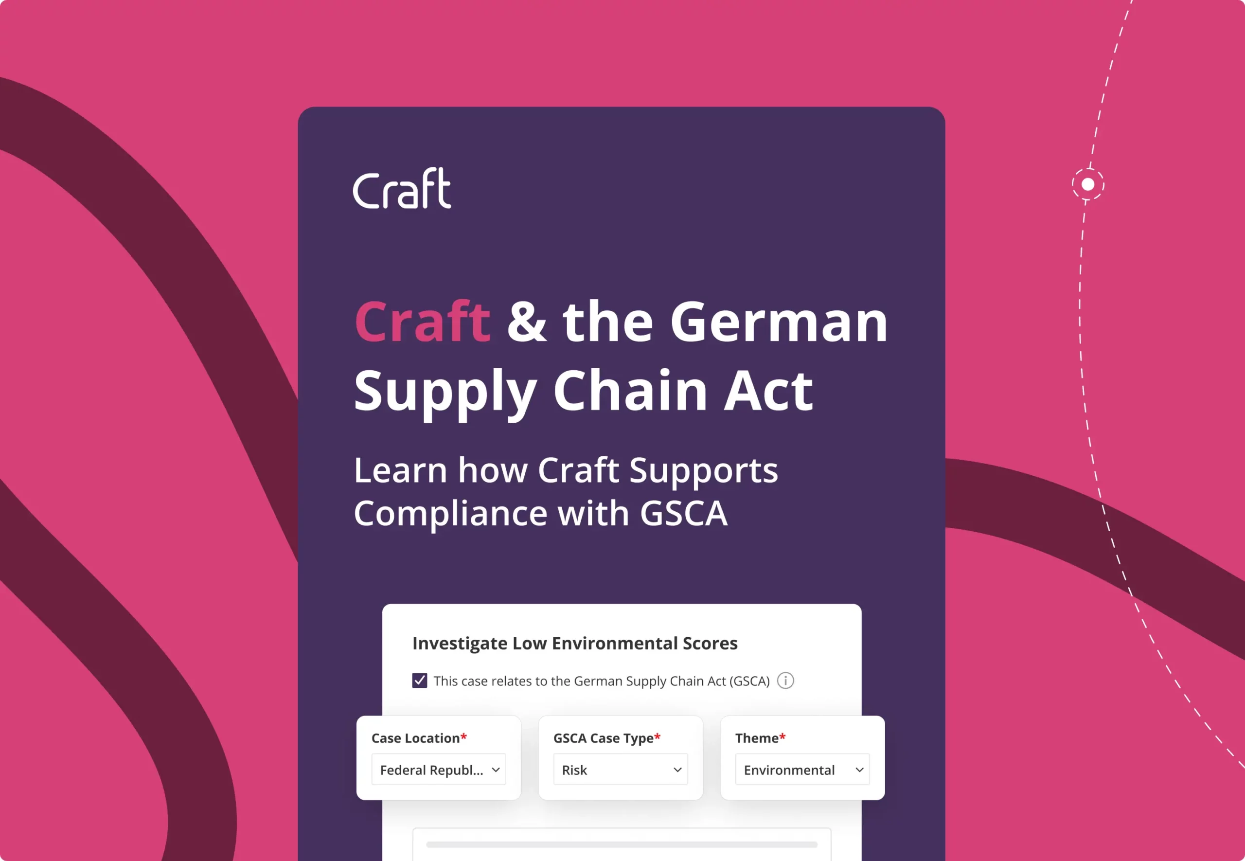 Craft The German Supply Chain Act